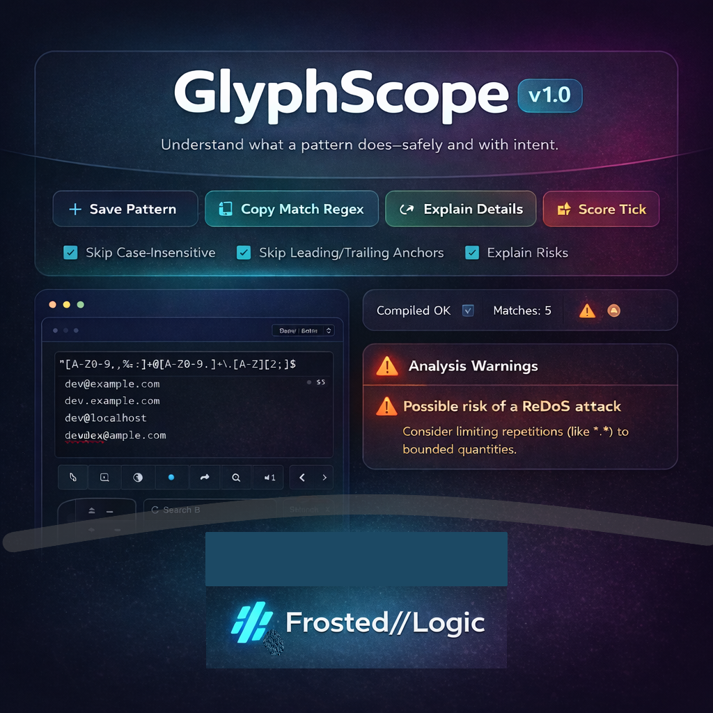 GlyphScope screenshot